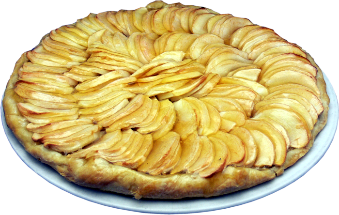 Apple tart.